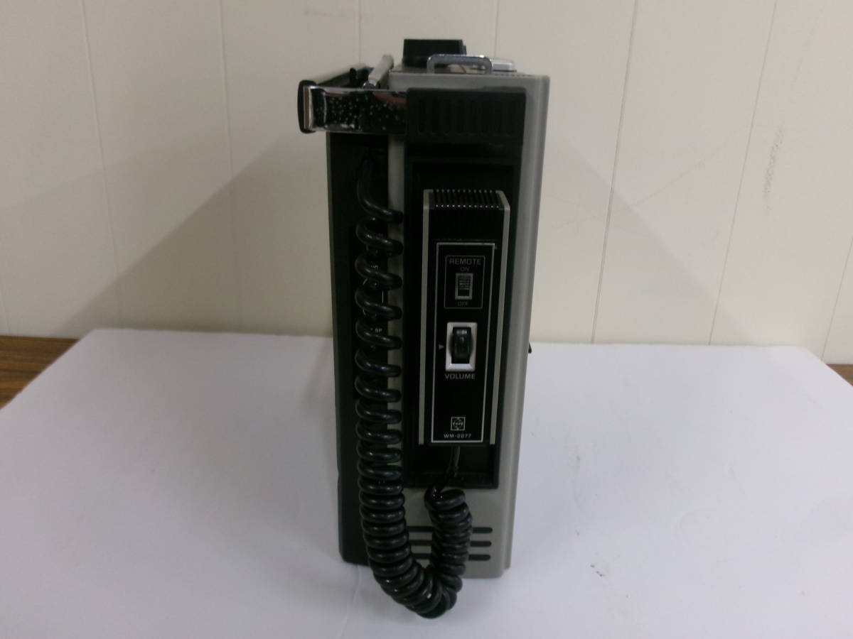 AO102 National　MAC　GT RQ-540　ラジカセレトロ　ナショナル　縦型カセット　無線機仕様　昭和レトロ　　　∞18_画像4