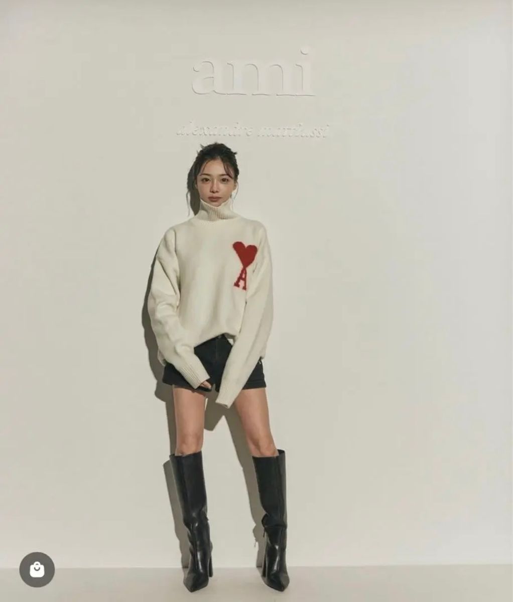 ロゴが最強可愛いご褒美ニット 正規品 AMI PARIS ニット|Yahoo ロゴが最強可愛いご褒美ニット 正規品 AMI PARIS ニット|Yahoo