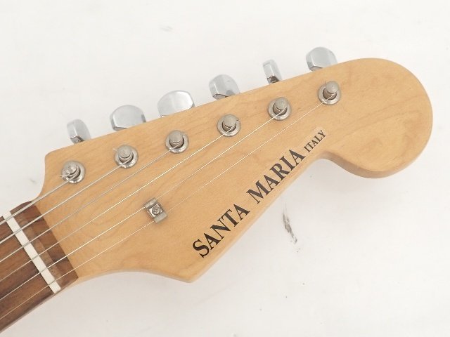 SANTA MARIA ITALY エレキギター 型番不明 ストラトタイプ サンタ マリア イタリー ▽ 6D111-1_画像2