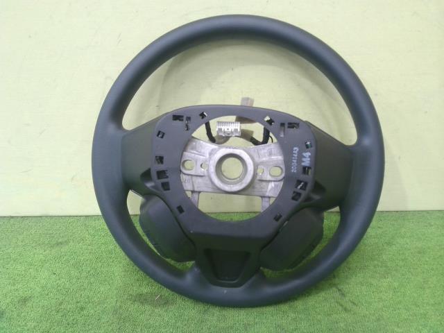 中古 シャトル 6BA-GK9 ステアリングホイール L15B NH830M 78501-T5A-N10ZA_画像3