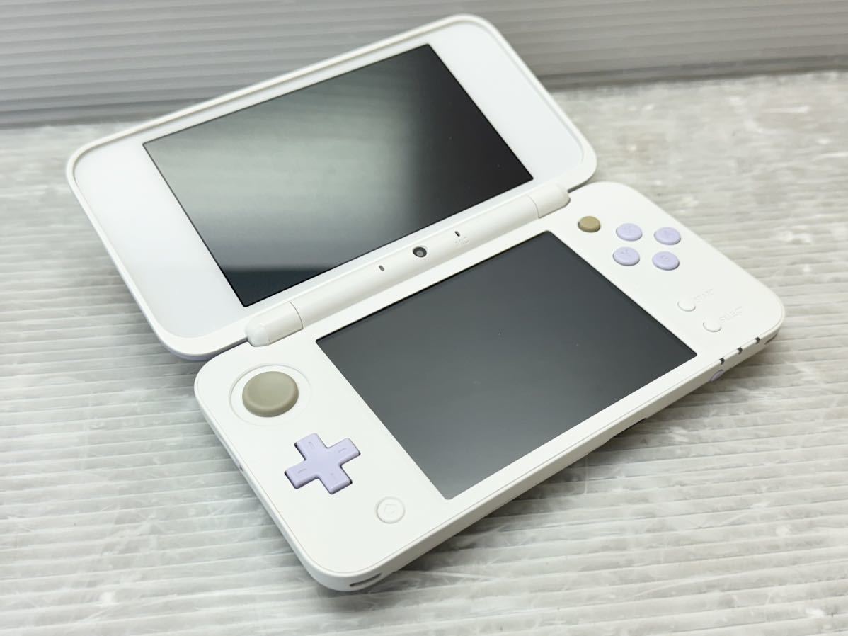 Nintendo newニンテンドー2DS LL (JAN-001) ホワイト×ラベンダー 本体