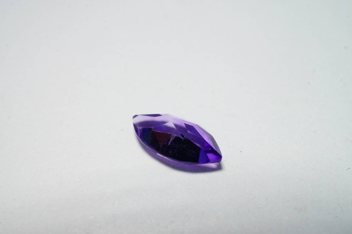  редкий! Koufu . полировка обработка разрозненный! первоклассный сверху качество натуральный аметист ( фиолетовый кристалл ) высота прозрачность разрозненный 0.92ct
