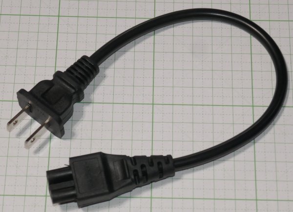 IEC60320 basis C5 outlet ( Mickey cable, clover cable ) DELL,HP etc. AC adapter for cable 