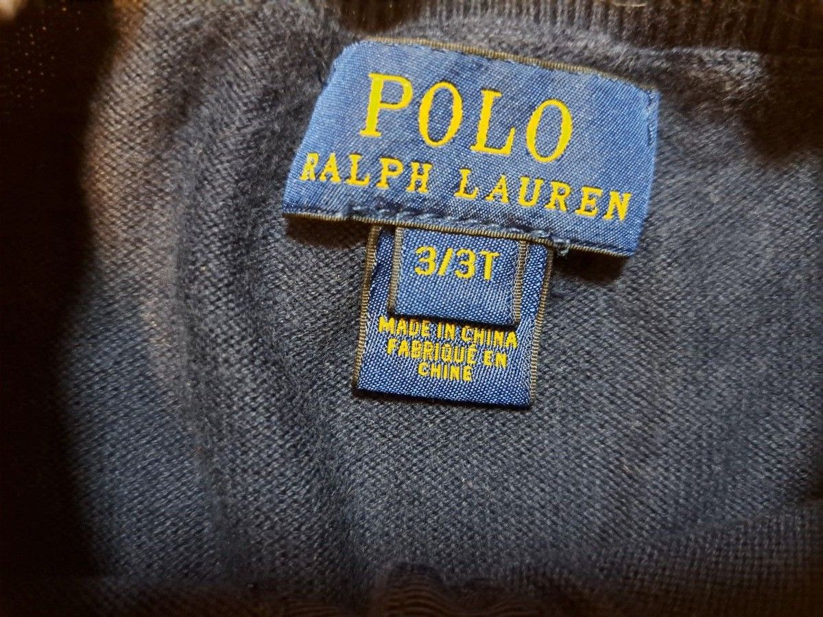 子供服　キッズ　女の子　カーディガン　3T　95cm～100cm　Polo Ralph Lauren　ポロ・ラルフローレン