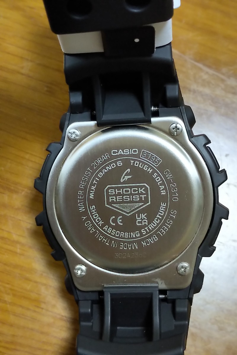 カシオ CASIO GW-2310-1JF 電波ソーラー 6局対応 タグ元箱付き新品未使用品 MULTI BAND 6 TOUGH SOLAR エコ派のあなたにお薦め SDZs_画像2