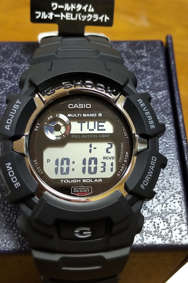 カシオ CASIO GW-2310-1JF 電波ソーラー 6局対応 タグ元箱付き新品未使用品 MULTI BAND 6 TOUGH SOLAR エコ派のあなたにお薦め SDZs_画像1