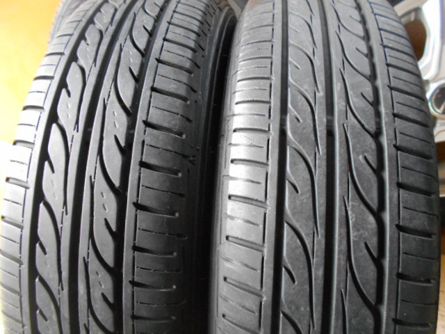 EA5142 BSアルミ ダンロップ EC202 155/65R14 4本セット 溝有 4.5J +45 100 2020年製タイヤ_画像7