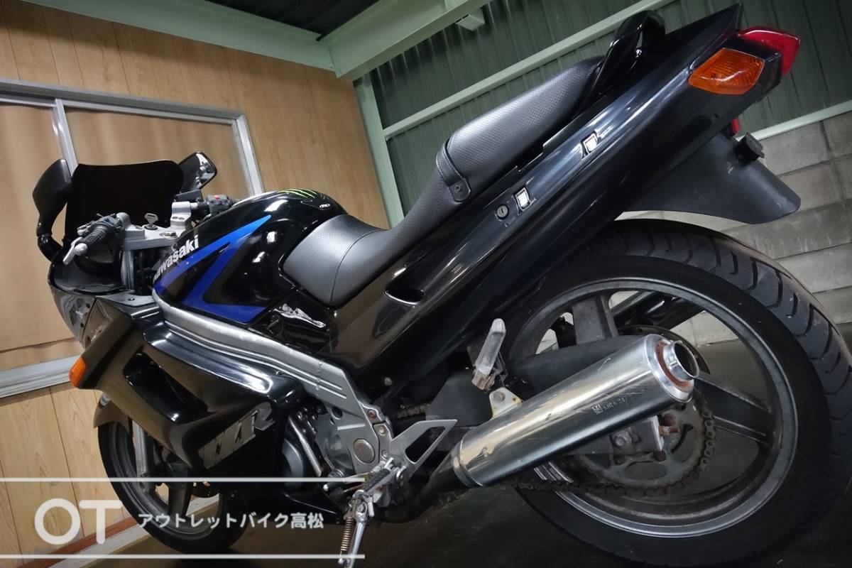 香川高松（大阪枚方・愛媛今治）ZZ-R250（EX250H）部品取りには惜しい...部品取り車！ S1901241の画像6