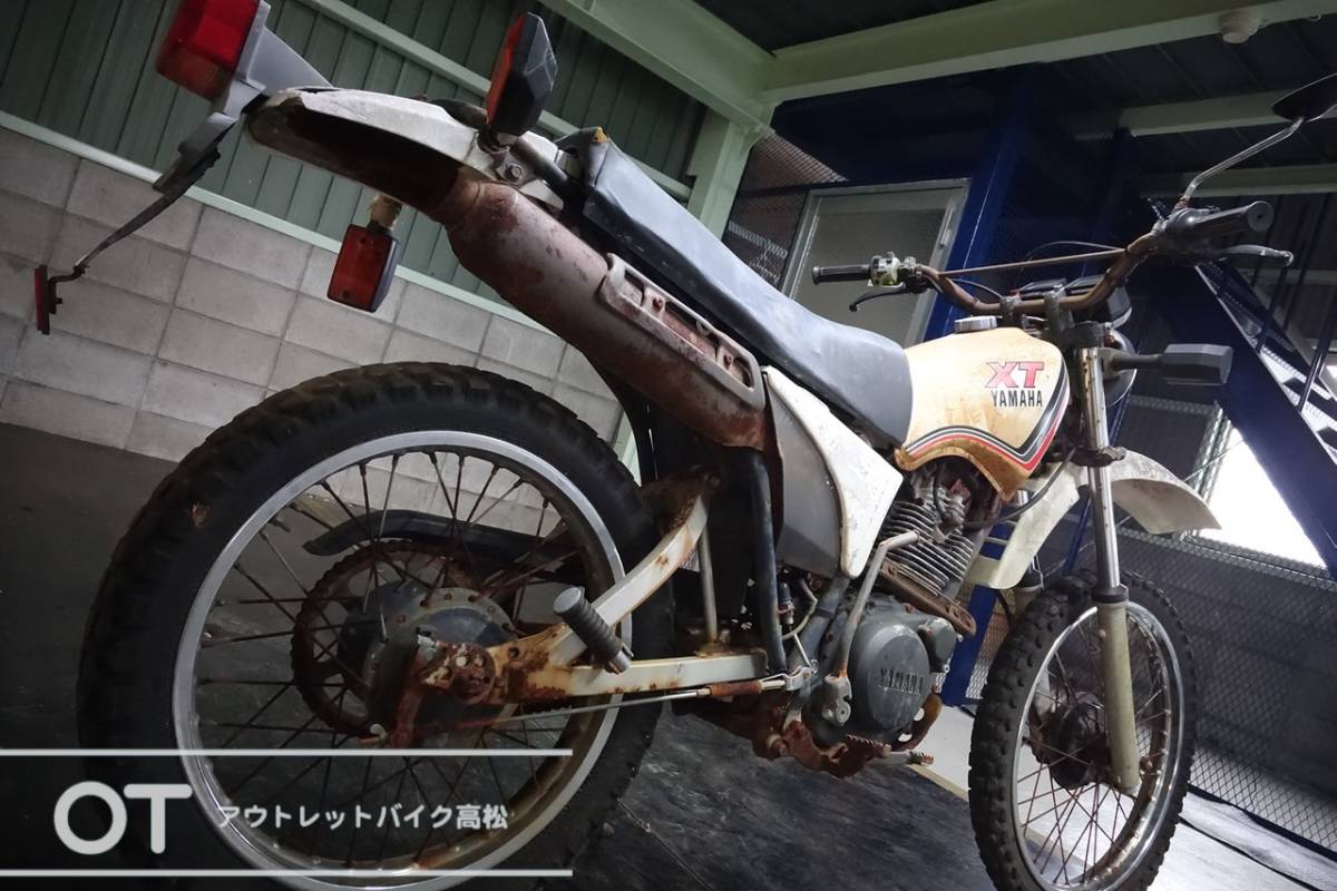 香川高松（大阪枚方・愛媛今治）XT125（17T） 部品取り車！ S1901242_画像3