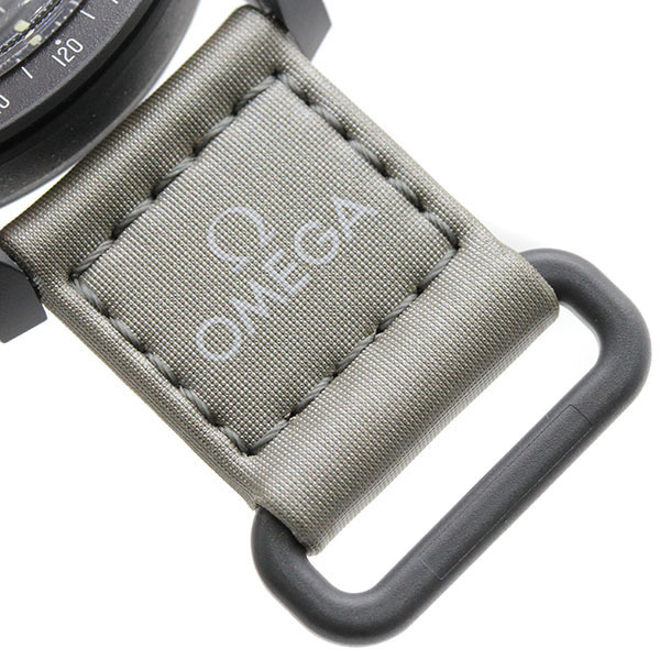 オメガ OMEGA スピードマスター Swatch コラボ ミッション トゥ マーキュリー S033A100 クロノグラフ ブラック文字盤 メンズ腕時計_画像6
