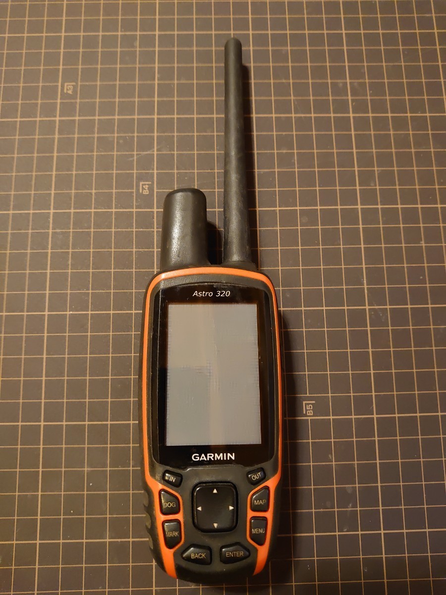 日本語表示・日本語説明書付き！程度良好！完動品！ガーミン　アストロ３２０ GARMIN アストロ３２０