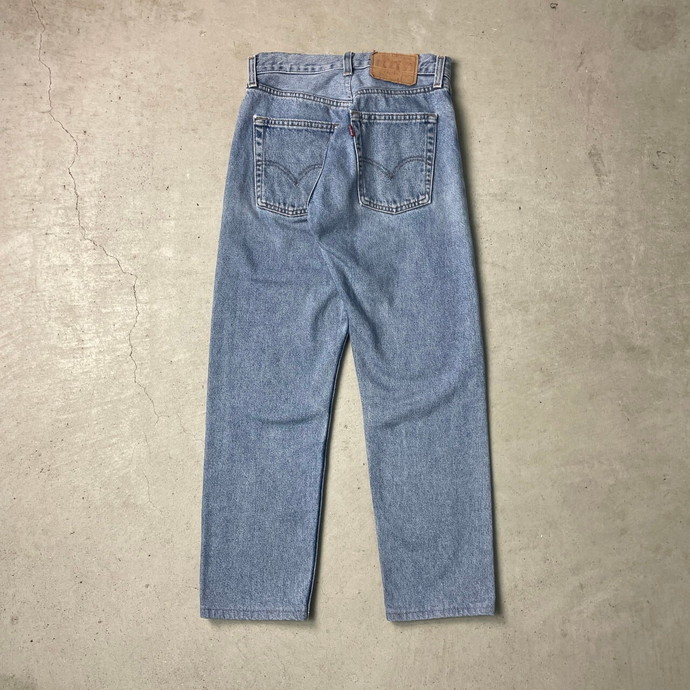 00年代 スペイン製 Levi's ユーロリーバイス 516 ストレート デニムパンツ メンズW29_画像5