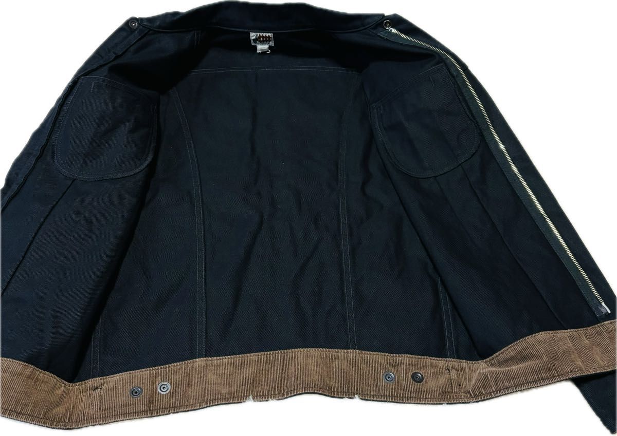 WEST RIDE 厚手jacket taron zip 美品　サイズ　36 ジャケット トラッカージャケット　各部タロンジップ