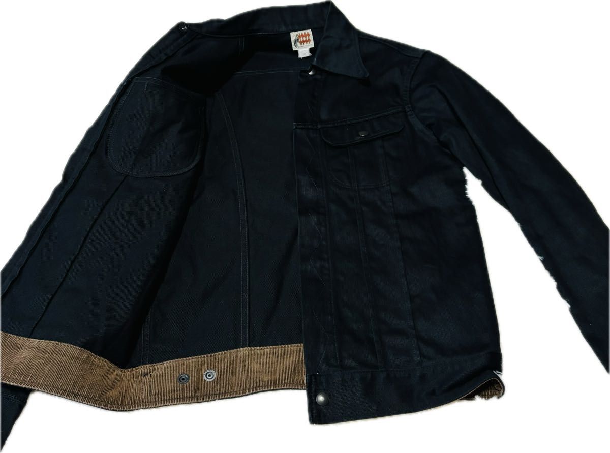 WEST RIDE 厚手jacket taron zip 美品　サイズ　36 ジャケット トラッカージャケット　各部タロンジップ