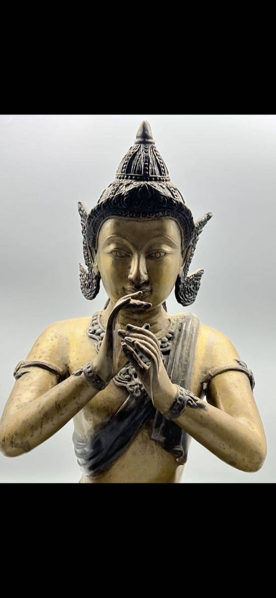 東南アジア置物 古仏像 _画像2