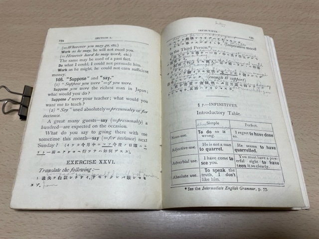 HIGHER ENGLISH GRAMMAR BY NAIBU KANDA, M.A.　神田乃武　英語教科書　英文法　英語　古書　明治時代_画像4