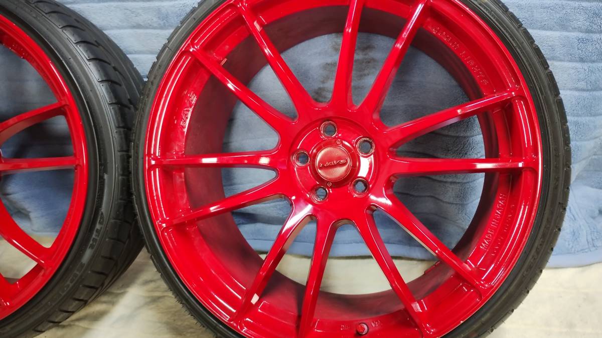 レイズ グラムライツ 57エクストリーム 19/9.5J+43 100/5 ATR SPORT 225/35R19 CT200h プリウス カローラ ウィッシュ 86 BRZ レガシ ゴルフ_画像2