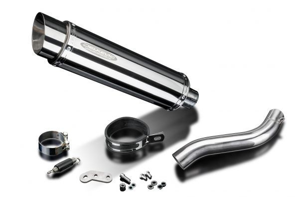 DELKEVIC обувь без шнуровки нержавеющая сталь muffler *DUCATI SCRAMBLER 800 2015-2016 350mm KIT30FR