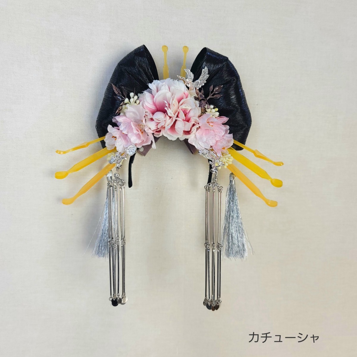 ◆藍月◆SD13少年用の花魁着物セット～桜_画像8