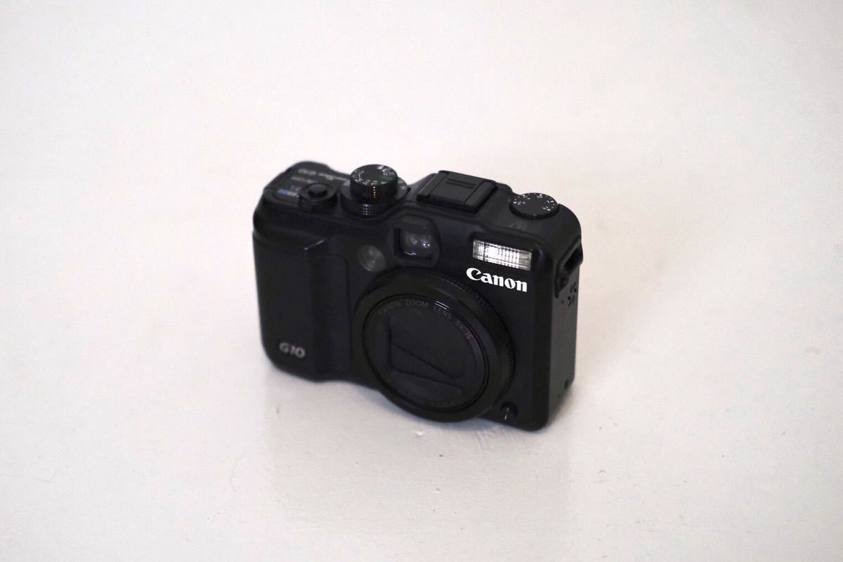 ◎ CANON PowerShot G10 バッテリー欠品 動作未確認ジャンク 6.1-30.5mm F2.8-4.5 キャノンキヤノンコンパクトデジタルカメラコンデジ ZOOM_画像2