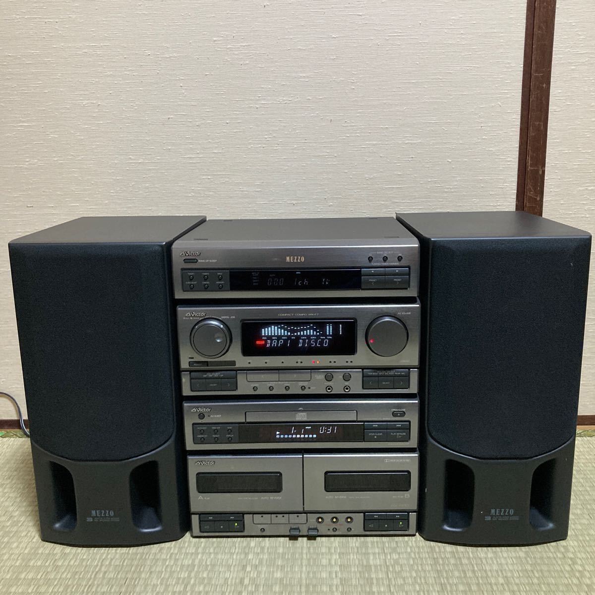 Victor ビクター システムコンポ MEZZO MX-F7 AX-MXF7 XL-MXF7 Victor ビクター システムコンポ MEZZO MX-F7 AX-MXF7 XL-MXF7