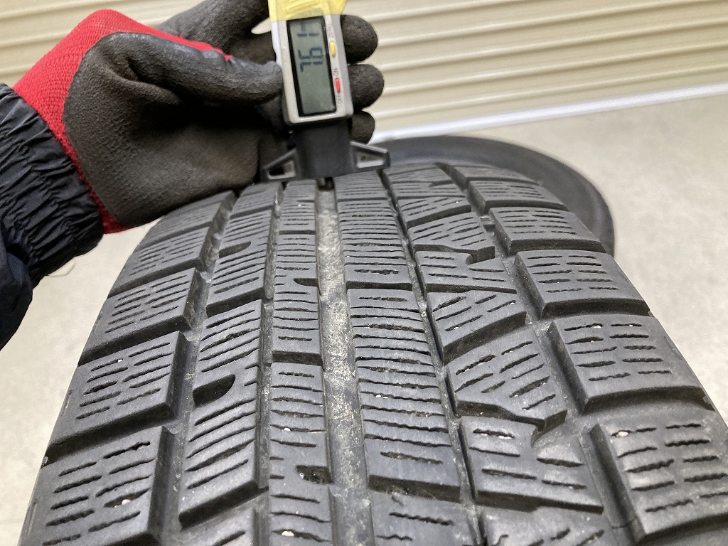 バリ溝 '19年製 YOKOHAMA iceGUARD iG50 PLUS 205/65R15 4本セット ヨコハマ アイスガード (YL1115)_画像7