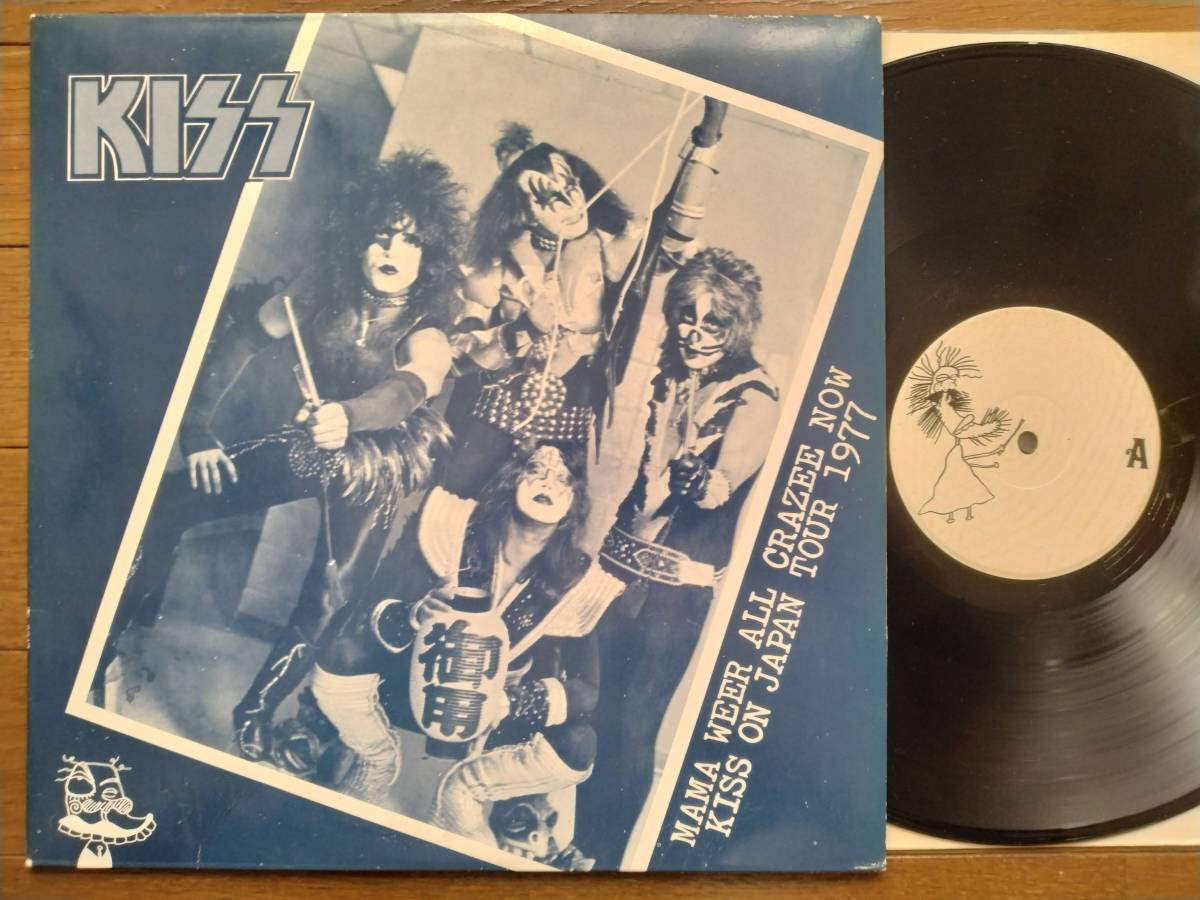 【LP】KISS(KR9047日本企画PLAIN OLD1977年MAMA WEER ALL CRAZEE NOW/MARC/KINNIE)_画像1