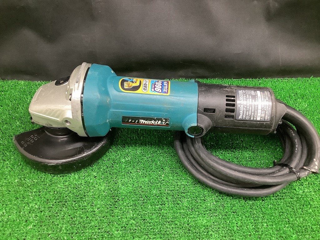 中古品 マキタ makita 100mm ディスクグラインダー 9533BL ナフコ ダイヤモンドホイール付_画像2