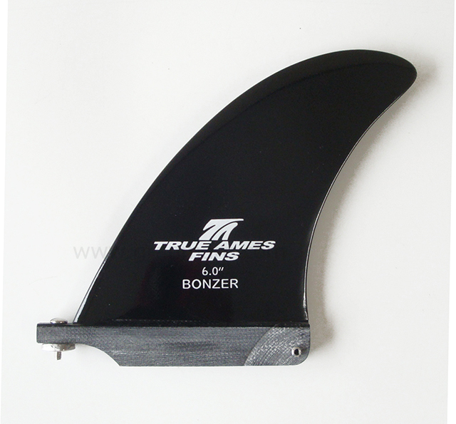 【新入荷　即決】TRUE AMES FIN 　6.0"　「 BONZER 」 ブラック　●ボンザーフィン●マルコムキャンベル_画像1