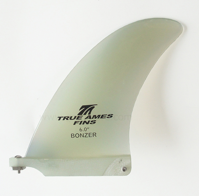 【新入荷　即決】TRUE AMES FIN 　6.0"　「 BONZER 」 クリア　●ボンザーフィン●マルコムキャンベル_画像1