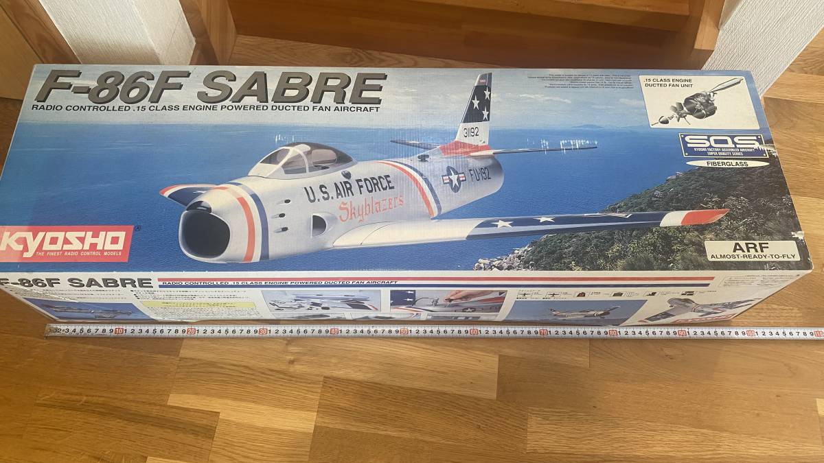 Yahoo!オークション - 京商 F86 SABRE OS エンジン付き ダクト Yahoo!オークション - 京商 F86 SABRE OS エンジン付き ダクト