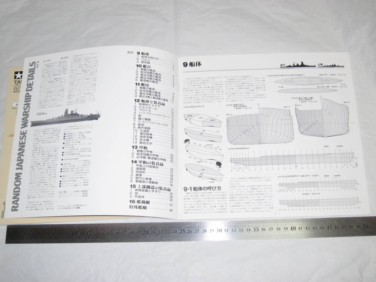 TAMIYA NEWS SUPPLEMENT[別冊] 森恒英 軍艦帳 雑記 上巻・下巻セット RANDOM JAPANESE WARSHIP DETAILS _画像6
