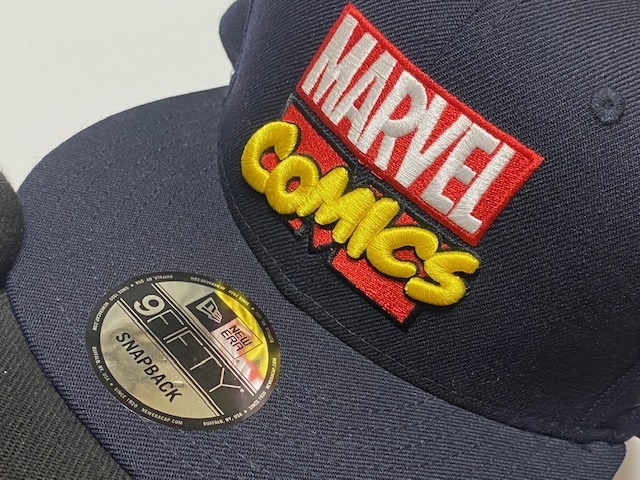 NEW ERA ニューエラ 9FIFTY SNAPBACK スナップバック MARVEL COMICS マーベルコミック Cap キャップ 展示未使用品_画像2