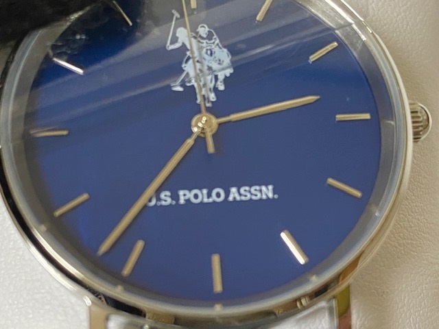 U.S. POLO ASSN. ユーエスポロアッスン スチールベルト 腕時計 展示未使用品_画像3