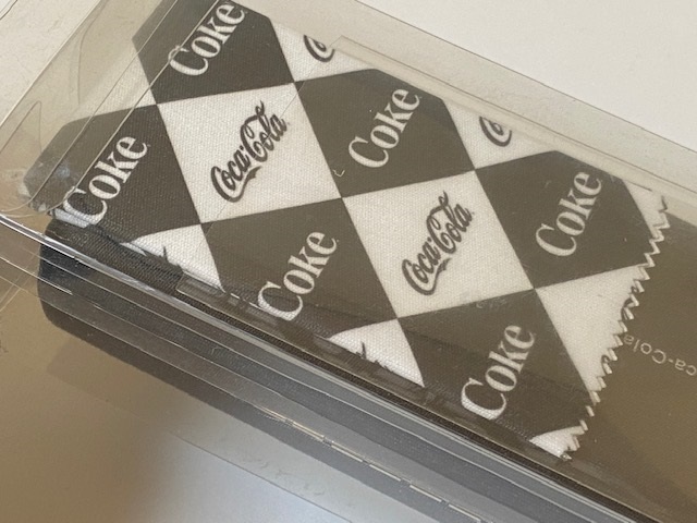 Coca-Cola コカ・コーラ 眼鏡ケース ブラック 展示未使用品_画像8