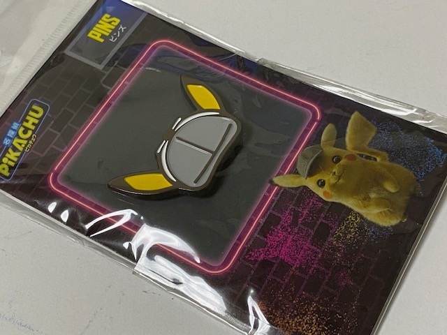 名探偵 PIKACHU ピカチュウ PINS ピンズ 展示未使用品の画像1