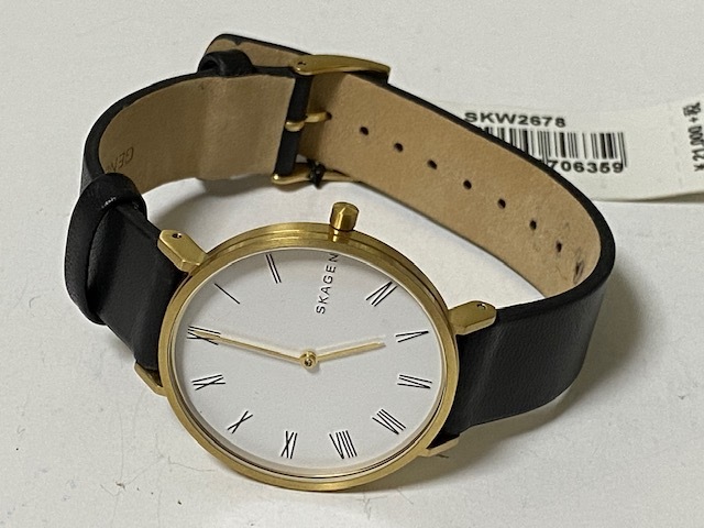 SKAGEN スカーゲン HALD　ハルド　腕時計 SKW2678 革ベルト 展示未使用品