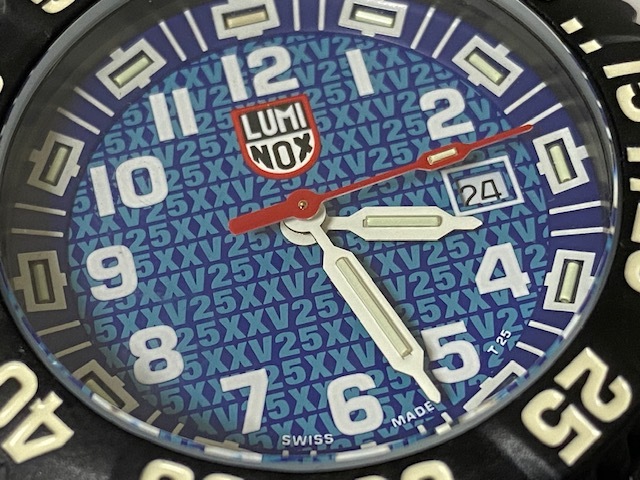 ルミノックス 【 LUMINOX 】 ネイビーシールズ Navy SEAL 25周年記念モデル 3050シリーズ COLORMARK 3053 25TH 腕時計 展示未使用品の画像3