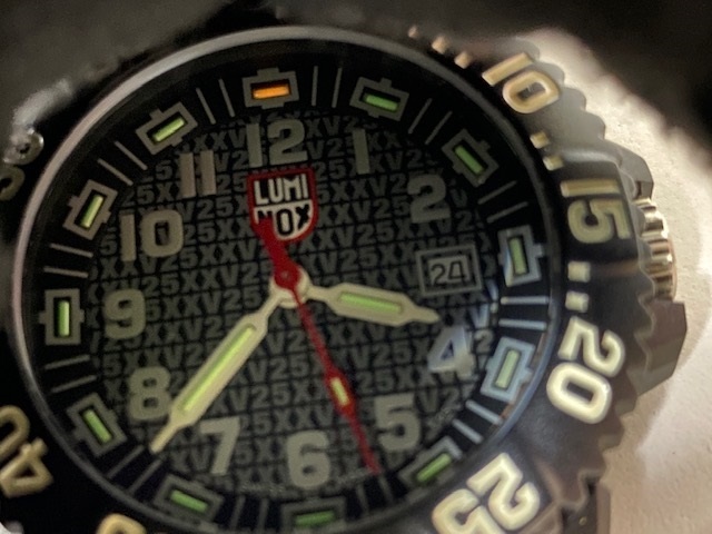 ルミノックス 【 LUMINOX 】 ネイビーシールズ Navy SEAL 25周年記念モデル 3050シリーズ COLORMARK 3051 25TH 腕時計 展示未使用品_画像4