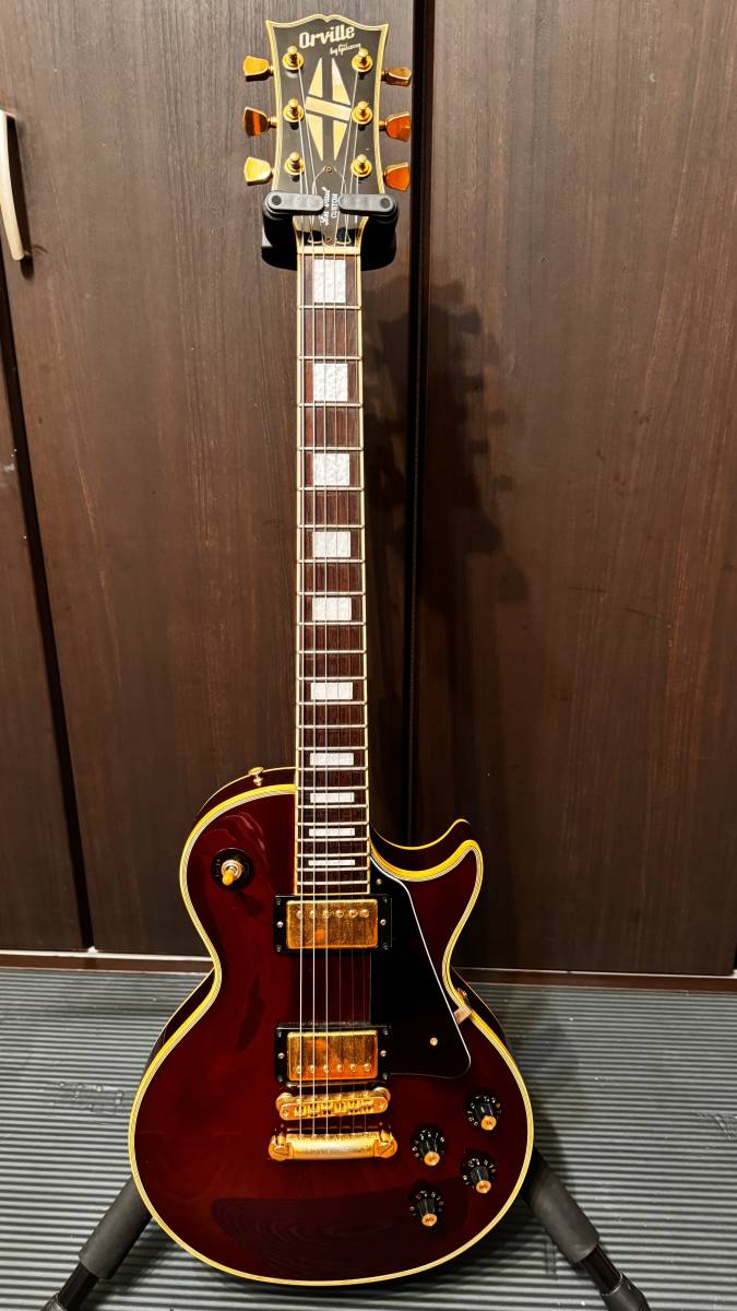 希少 1990年製 Orville by Gibson Les Paul Custom WR 3.8kg 希少 1990年製 Orville by Gibson Les Paul Custom WR 3.8kg