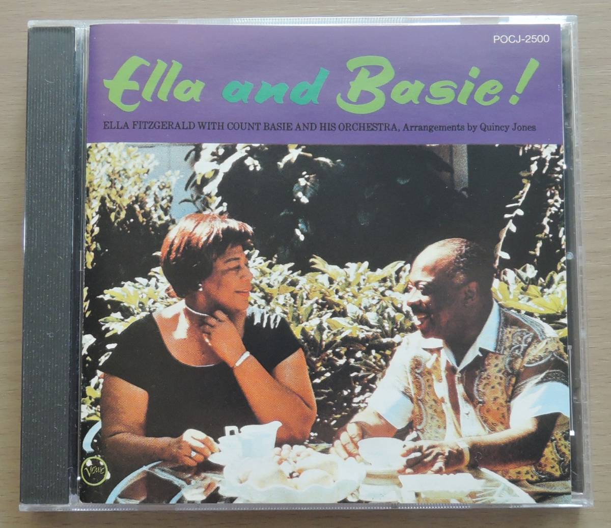 CD▲ ELLA FITZGERALD WITH COUNT BASIE ▲エラ＆ベイシー ELLA AND BASIE ▲_画像1