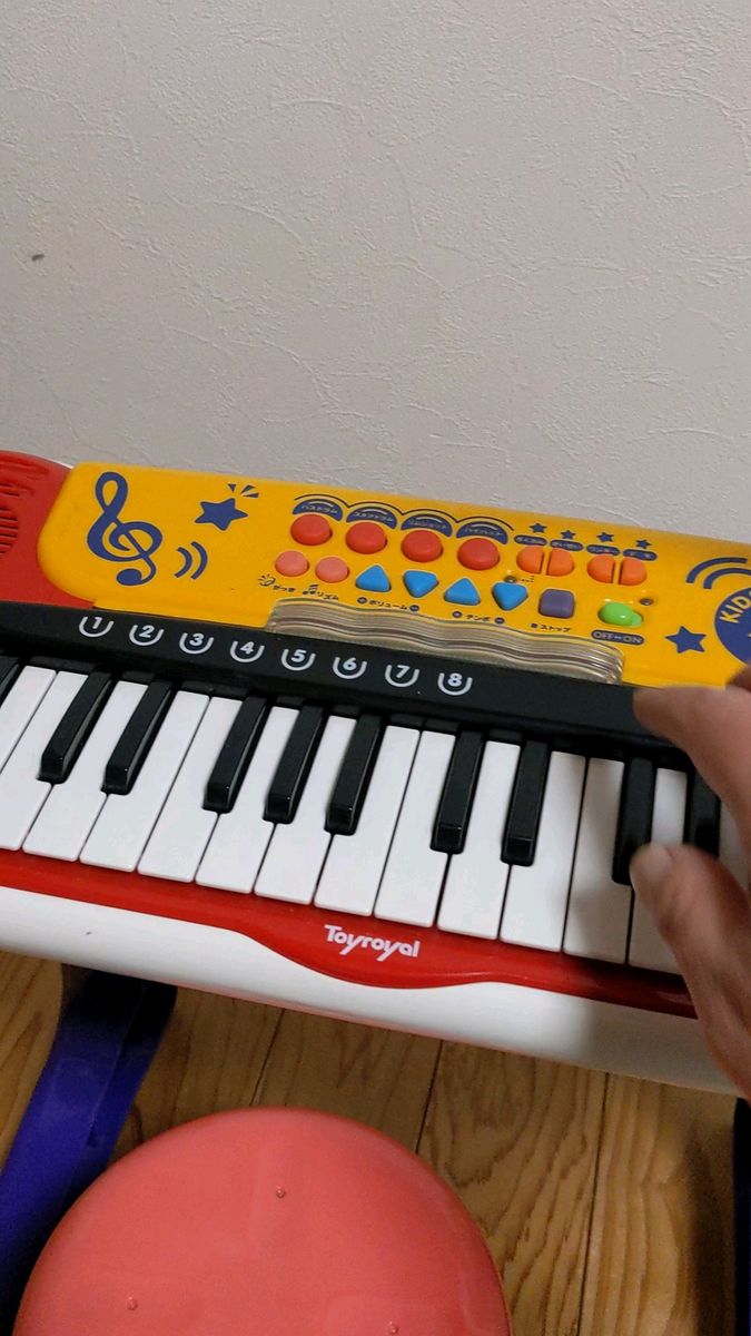 キッズキーボードDX ピアノ - 器材