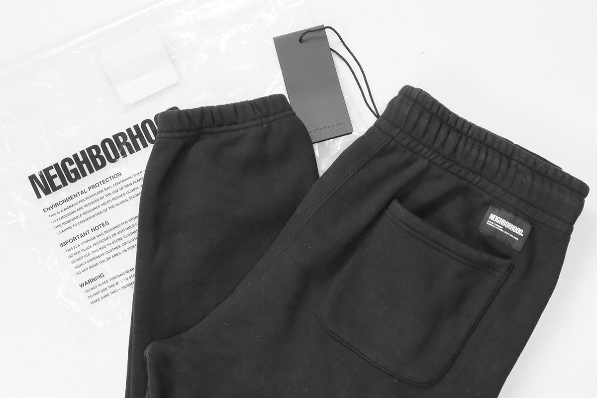 NEIGHBORHOOD ◇23AW PLAIN SWEATPANTS スウェット パンツ 黒 L NEIGHBORHOOD ◇23AW PLAIN SWEATPANTS スウェット パンツ 黒 L
