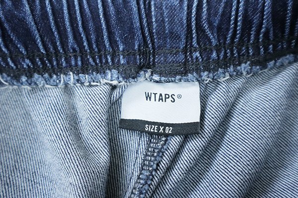 WTAPS ◆22AW SEAGULL 01 TROUSERS COTTON DENIM デニム イージーパンツ サイズ2 (222WVDT-PTM03) ジーンズ ダブルタップス 1円 ◆6/ZZ3_画像8