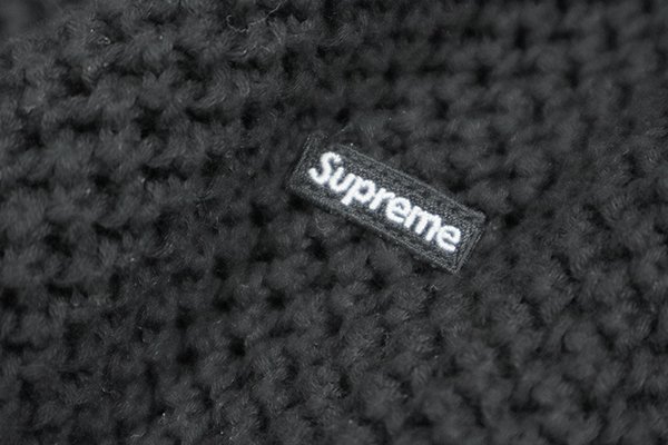 Supreme ◆ 22SS Open Knit Small Box Sweater Mサイズ 黒 オープンニット セーター シュプリーム 1円 ◆ZZ3_画像4