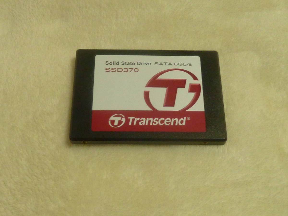 【中古品　使用時間4014H】Transcend SSD370 2.5インチ SSD 128GB SATA 6Gb/s 7mm No 240121_画像1