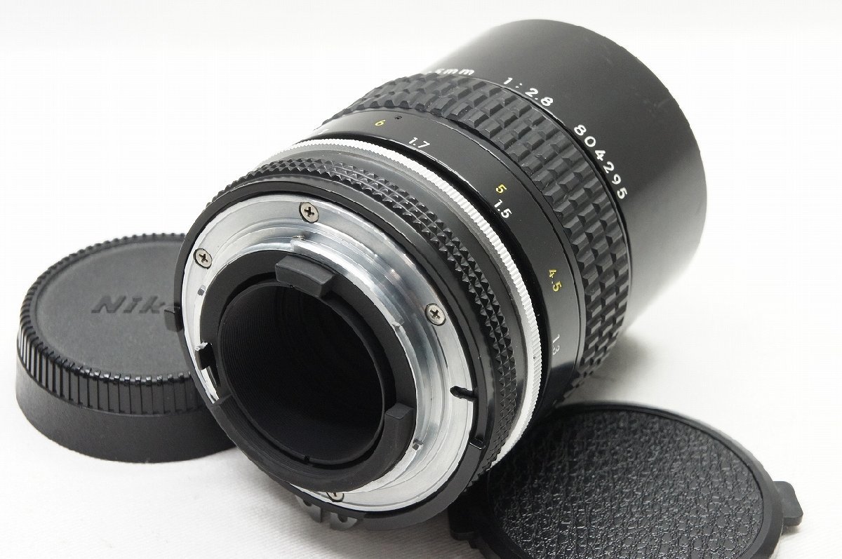 【適格請求書発行】Nikon ニコン Ai Nikkor 135mm F2.8 単焦点レンズ【アルプスカメラ】231126o_画像3