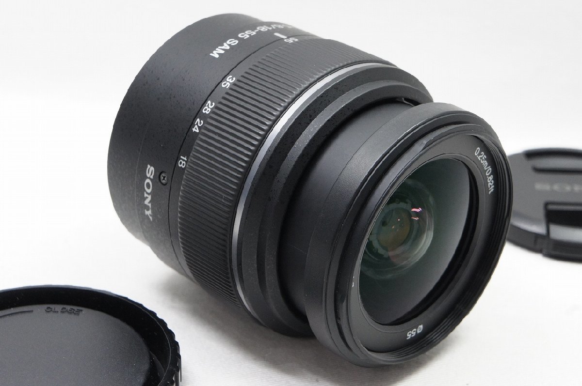 【適格請求書発行】SONY ソニー DT 18-55mm F3.5-5.6 SAM SAL1855 αマウント APS-C ズームレンズ【アルプスカメラ】240106k_画像6