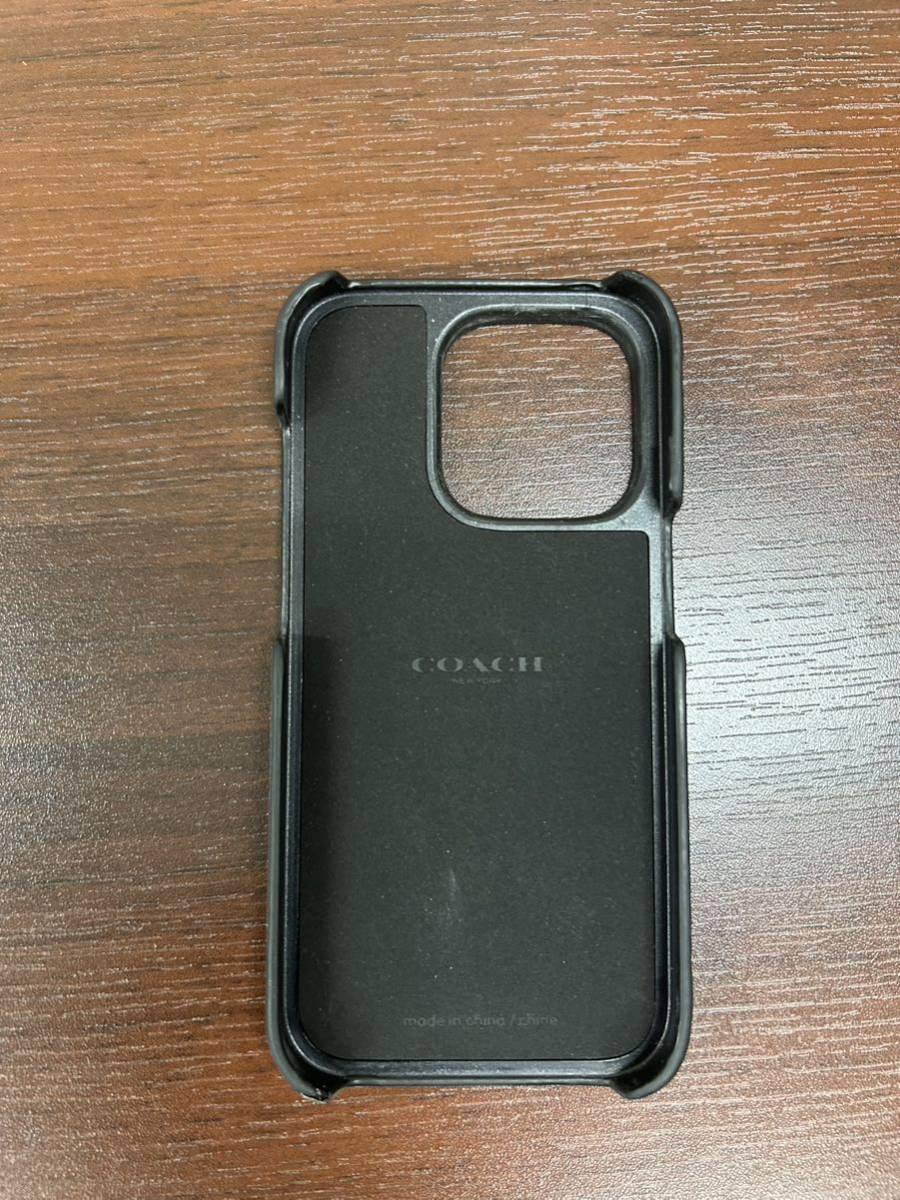 COACH コーチ レザー iPhone14 PRO レキシー　スマホカバー_画像2