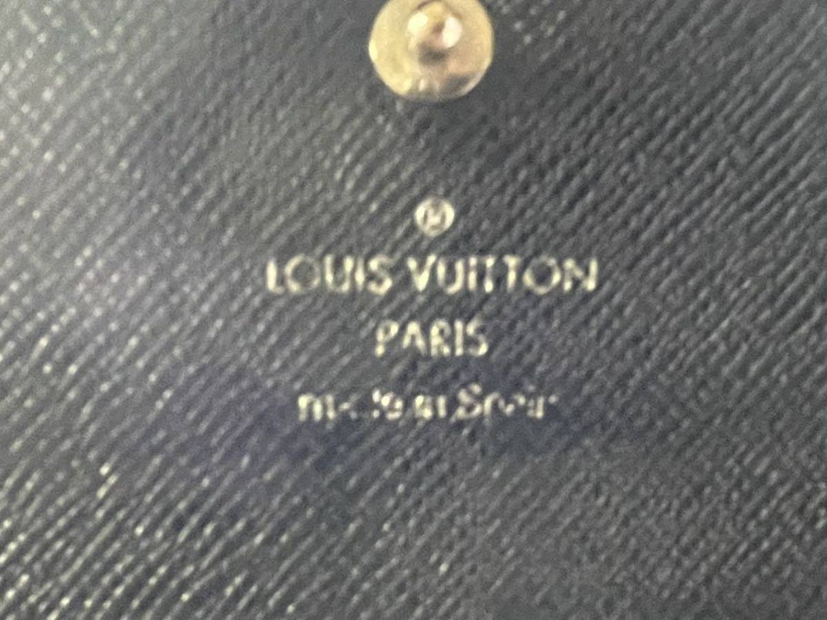 LOUIS VUITTON 美品ヴィトン エピ ポルトフォイユ サラ 長財布ノワールＭ63592_画像3